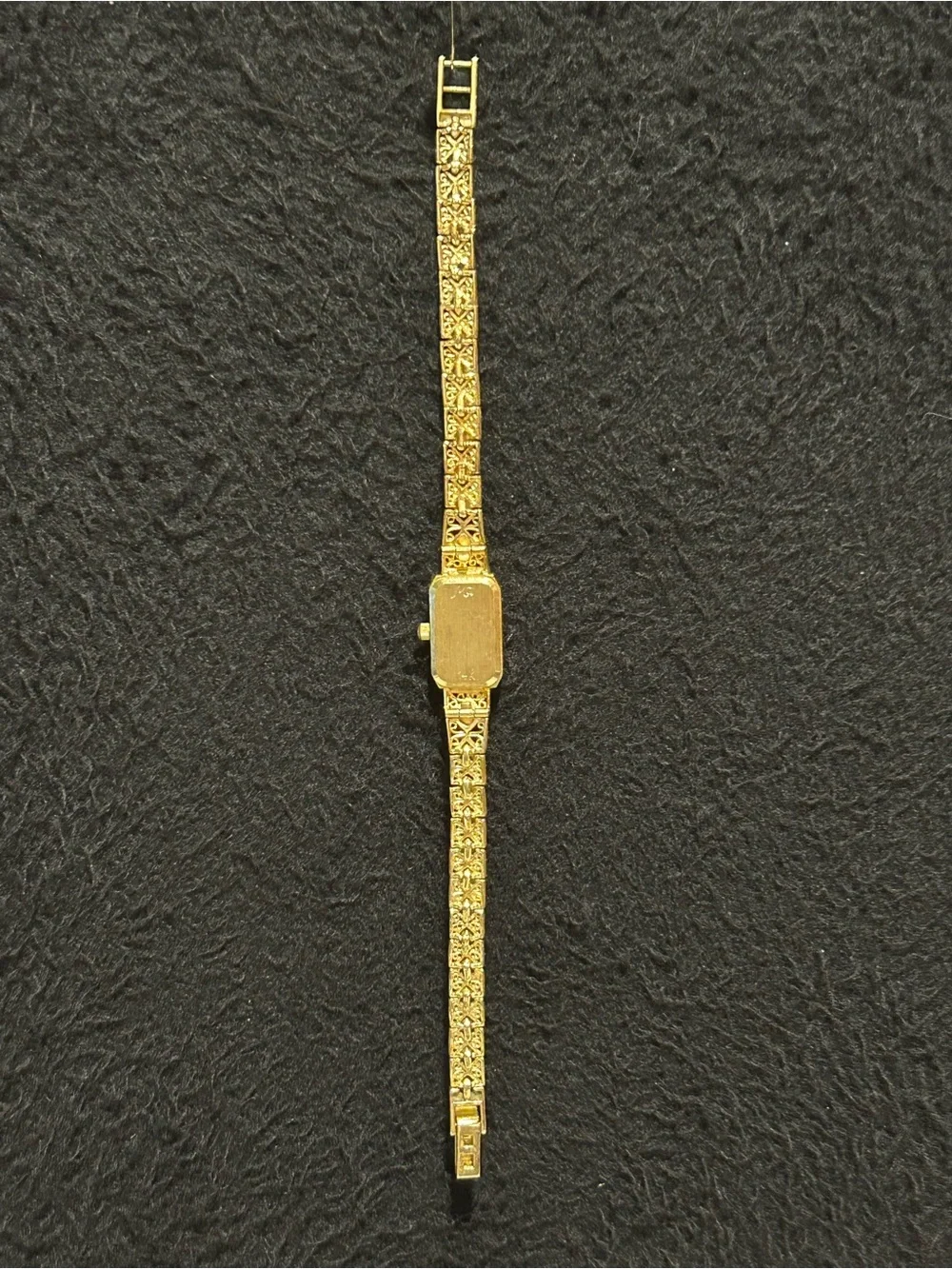 Michael Anthony Watch Womens 14k Yellow Gold Diamond Mother Of Pearl Dial 7.25